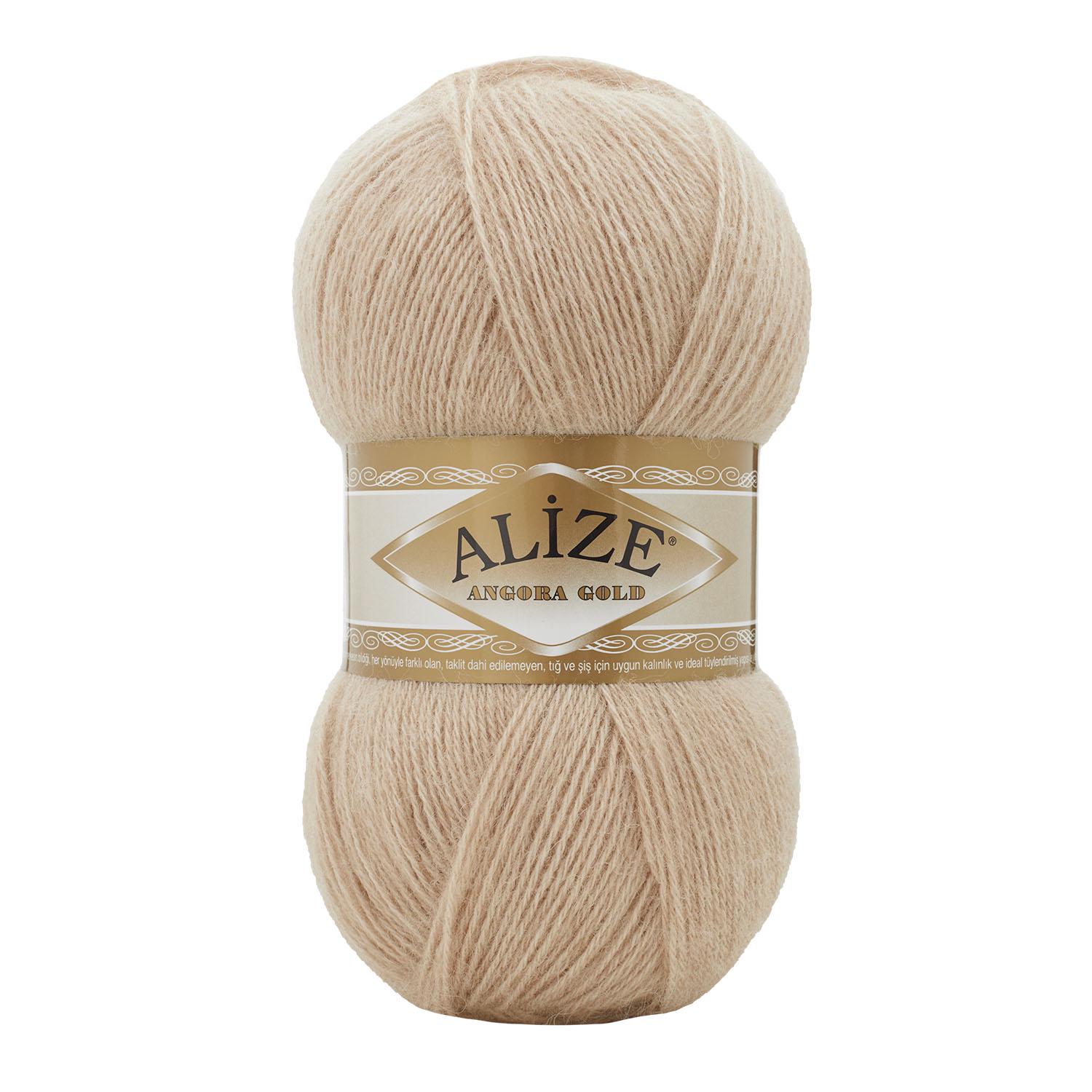 Пряжа Alize Angora Gold 524 Беж (6313)