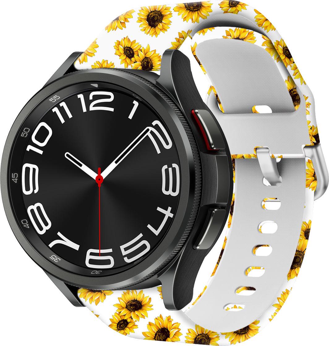 Ремінець Colorful для Galaxy Watch 6 Classic 47 мм Sunflower White (39237) Ремінець Colorful для Galaxy Watch 6 Classic 47 мм Sunflower White (39237)