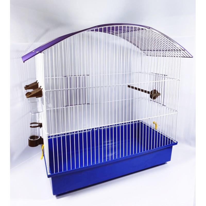 Клетка для птиц Лори Омега краска 66х32х62 см (К082) - фото 1 Клетка для птиц Лори Омега краска 66х32х62 см (К082) - фото 1