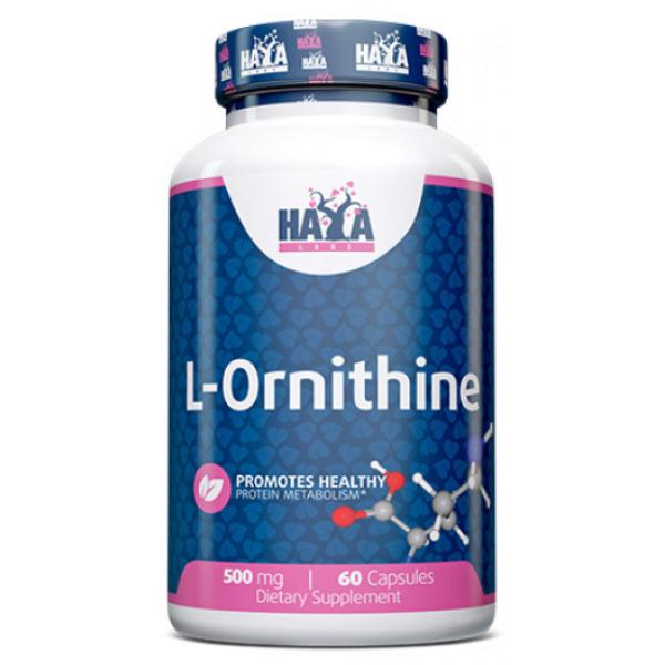 Орнітин L Haya Labs L-Ornithine 500 mg 60 capsules