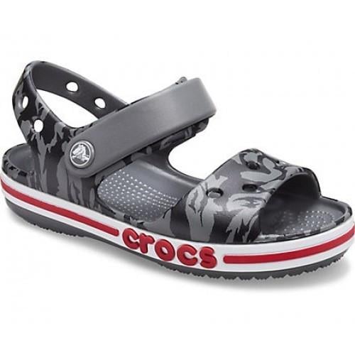 Босоножки Crocs Bayaband Printed р. C9/EUR 25-26 Slate Grey (7159146) - фото 2