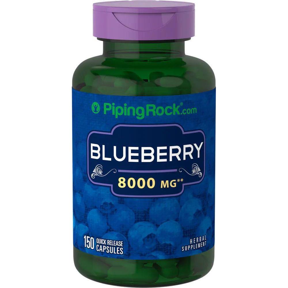 Комплекс для профилактики зрения Piping Rock Blueberry 8000 мг 150 Caps