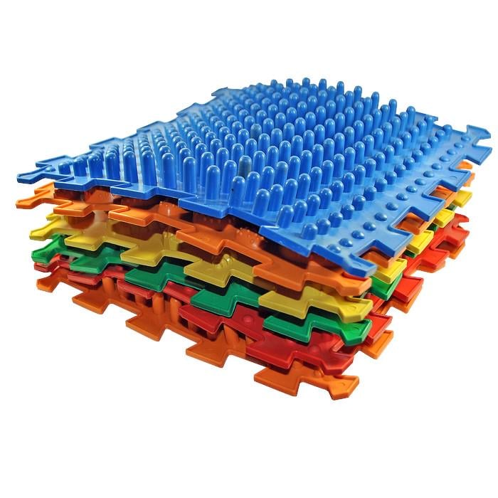 Коврик массажный детский ортек микс ортопедический 8 эл. - фото 3 Коврик массажный детский ортек микс ортопедический 8 эл. - фото 3