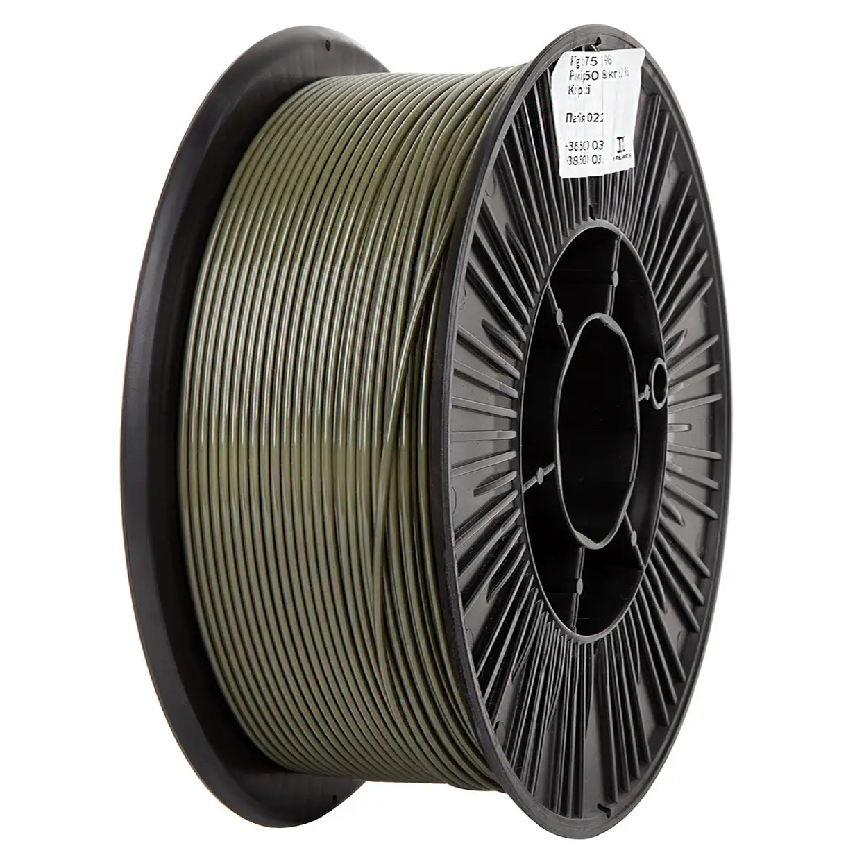 Пластик DSF PETG 1,75 мм 3 кг Хакі (UA3D473-Khaki-3)