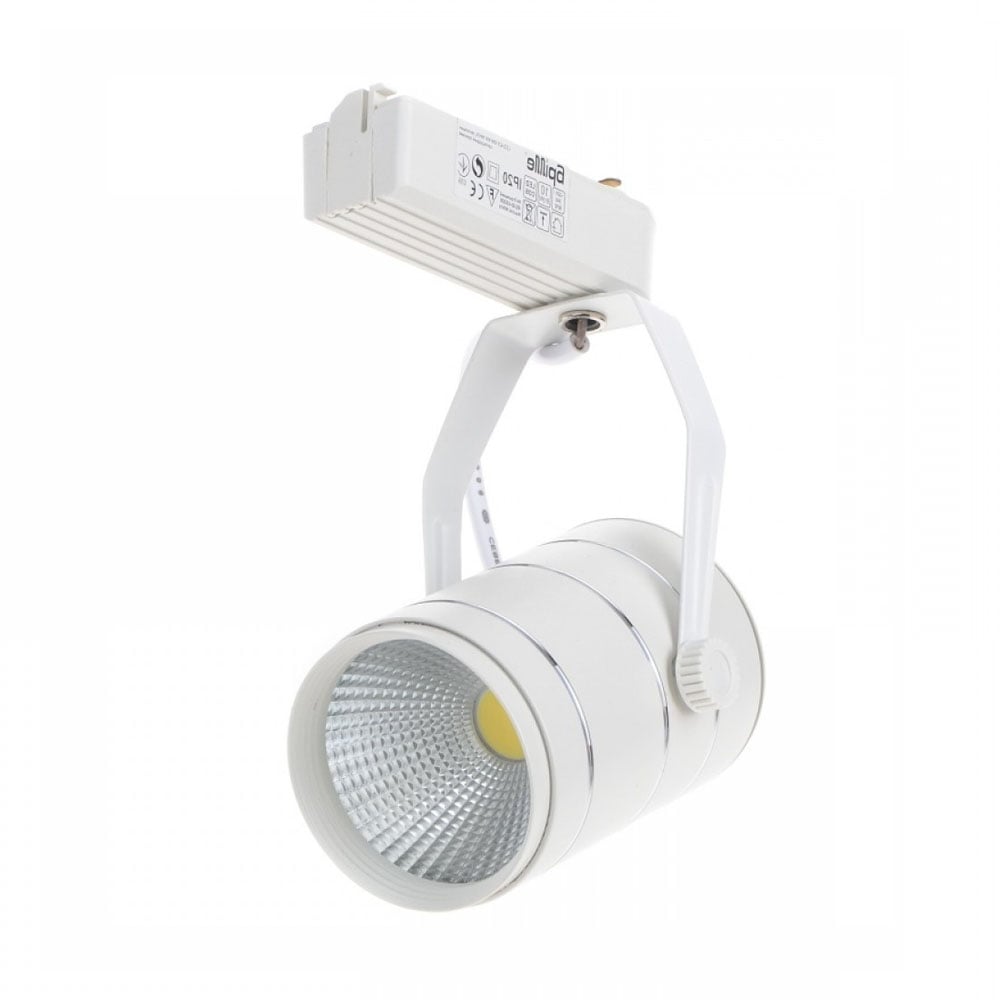 Світильник трековий Brille LED 423/10W NW WH/SL (32-326)
