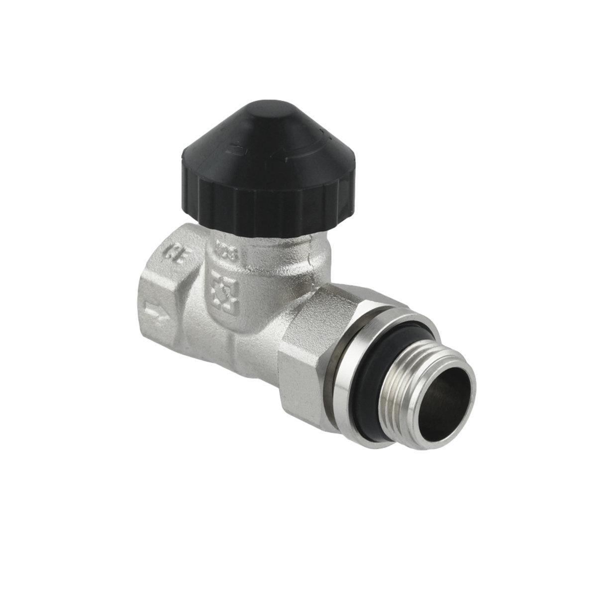 Термостатический клапан прямой Raftec 1/2х1/2" под термо M30x1,5 (PKPT 11)