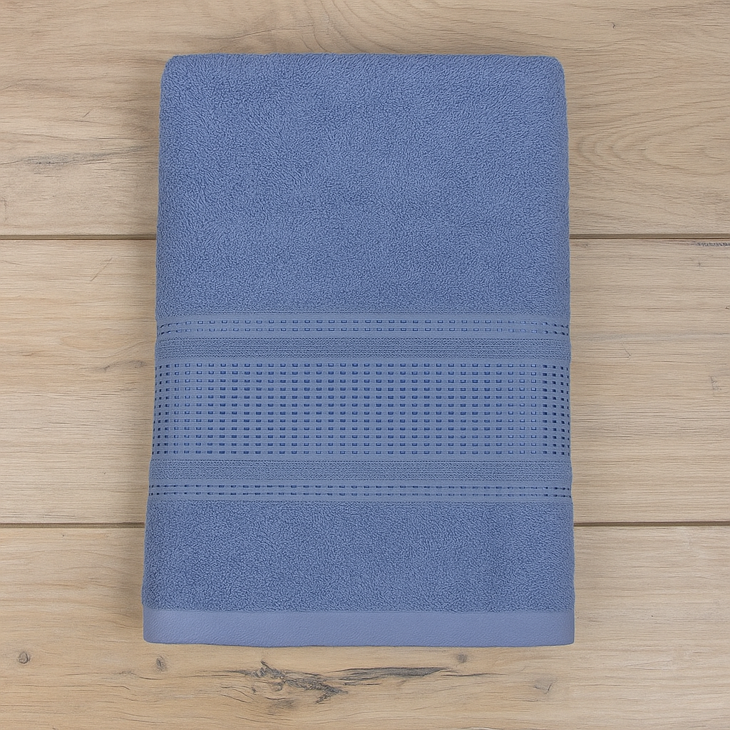 Рушник махровий Aisha Royal 70х140 см Волошковий (25898064)