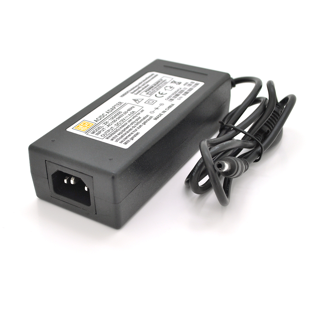 Адаптер живлення імпульсний LX-1204UV для світлодіодних стрічок та відеоспостереження 12 В 4 А 48 Вт (1579)