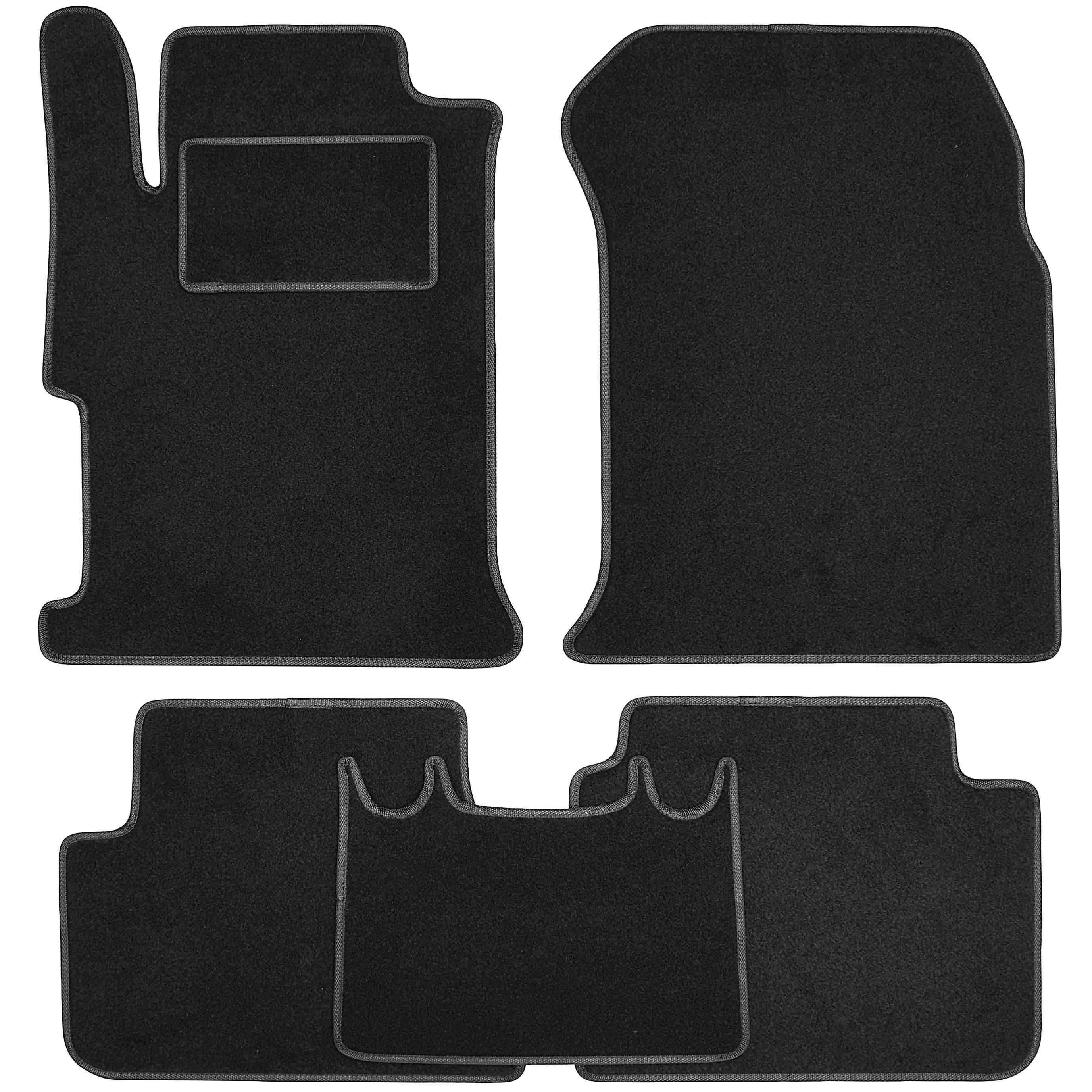 Коврики в салон для Acura ILX 12 текстильные Черный