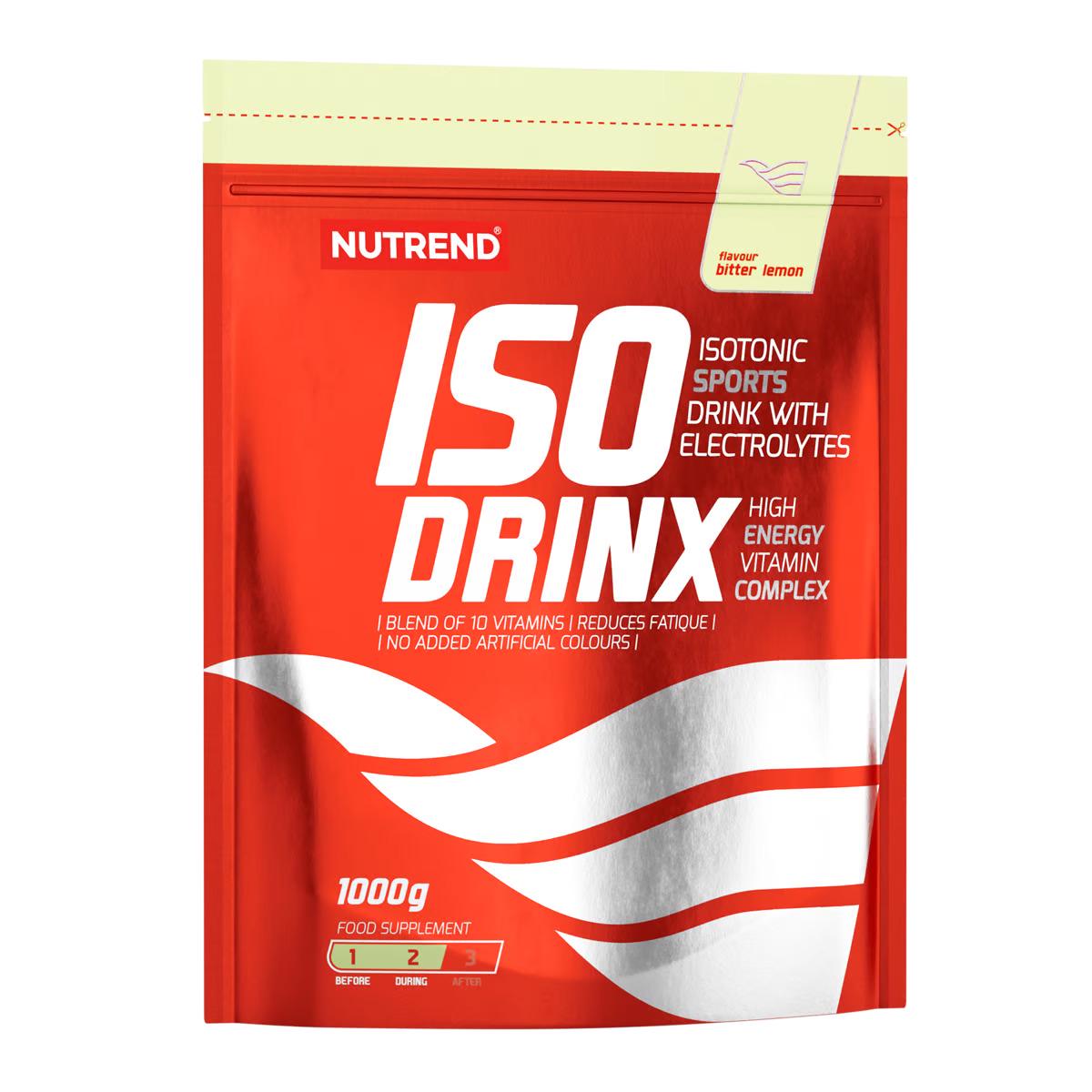 Ізотонік NUTREND IsoDrinx Bitter Lemon 1000 г (00000041874)