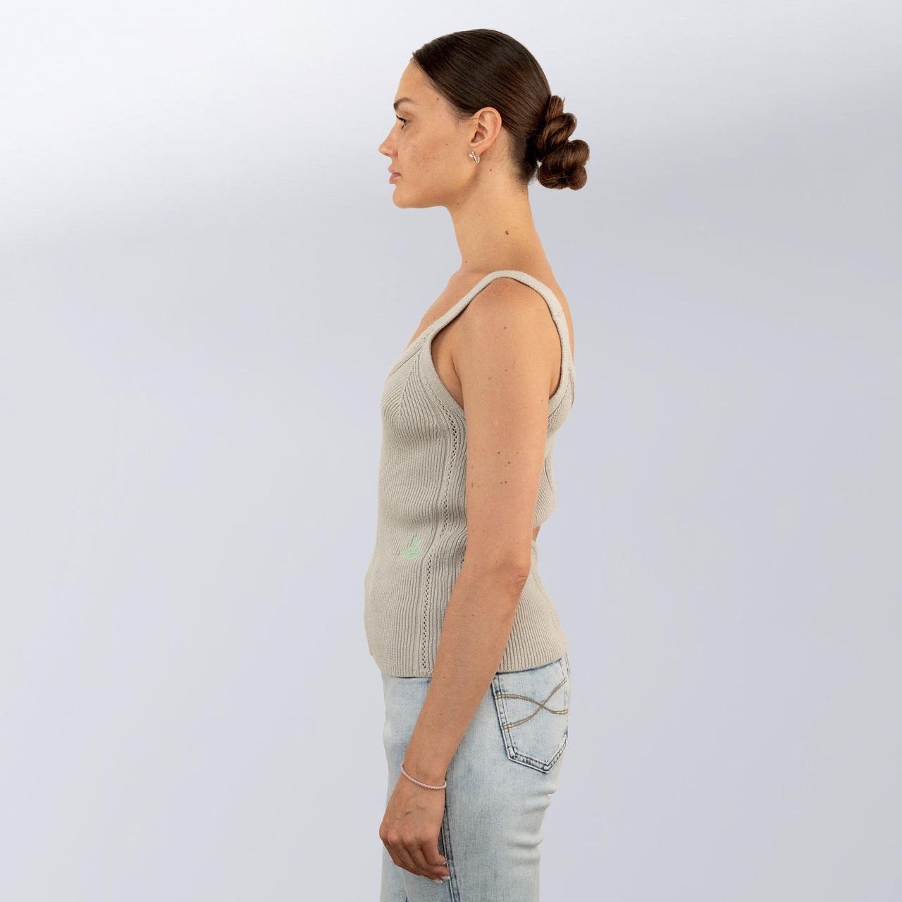 Майка жіноча Vivienne Westwood S Сірий (2589902332) - фото 3 Майка жіноча Vivienne Westwood S Сірий (2589902332) - фото 3