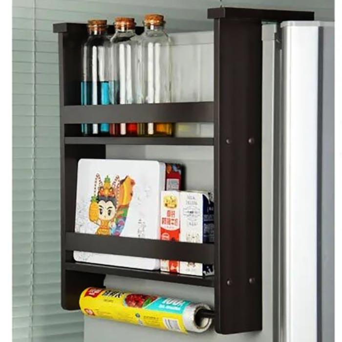 Полка на холодильник из дерева Черчил Венге (ПХО-001212)