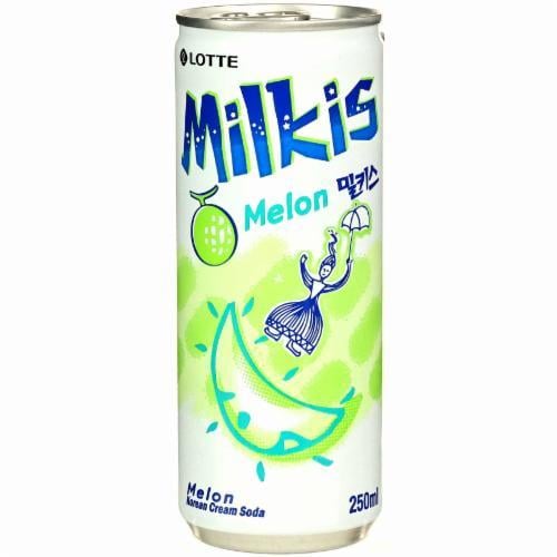 Напиток газированный LOTTE Milkis Melon Дыня 250 мл (03773)