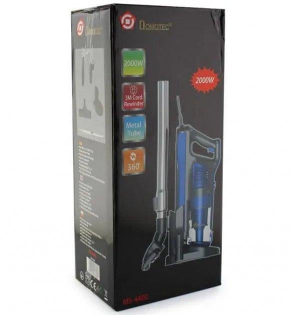 Пылесос DOMOTEC MS4402 2000 Вт Синий - фото 5 Пылесос DOMOTEC MS4402 2000 Вт Синий - фото 5