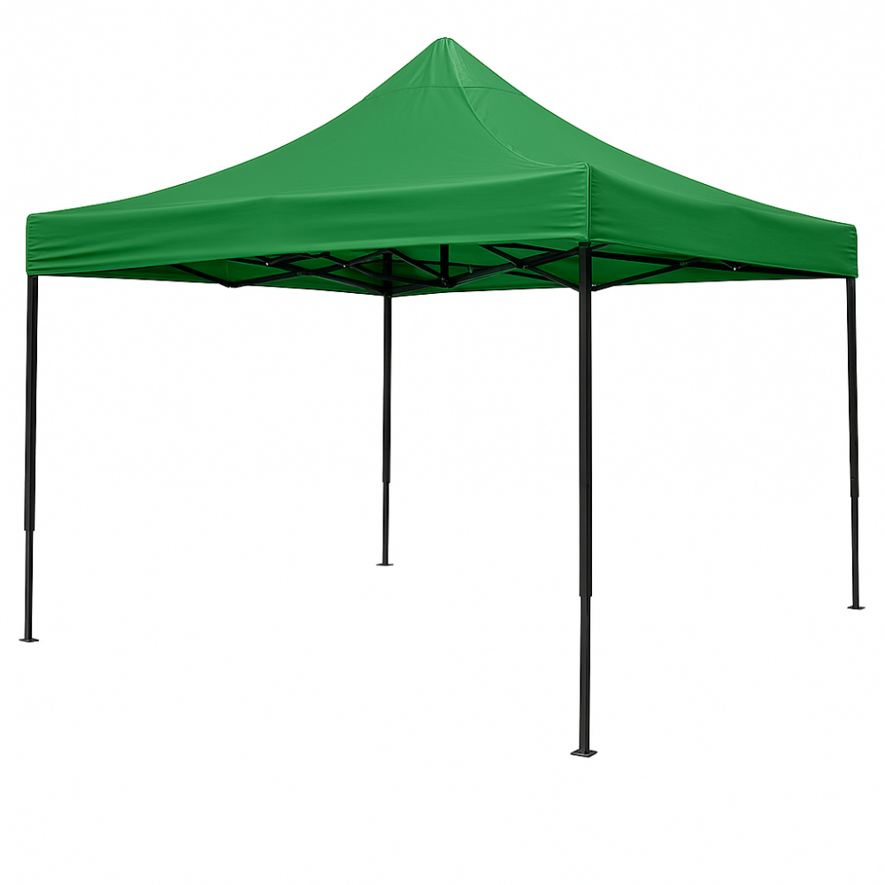 Палатка павильон раздвижная Bonro B-9003 с сумкой 2,9х2,9 м Зеленый (42400981)