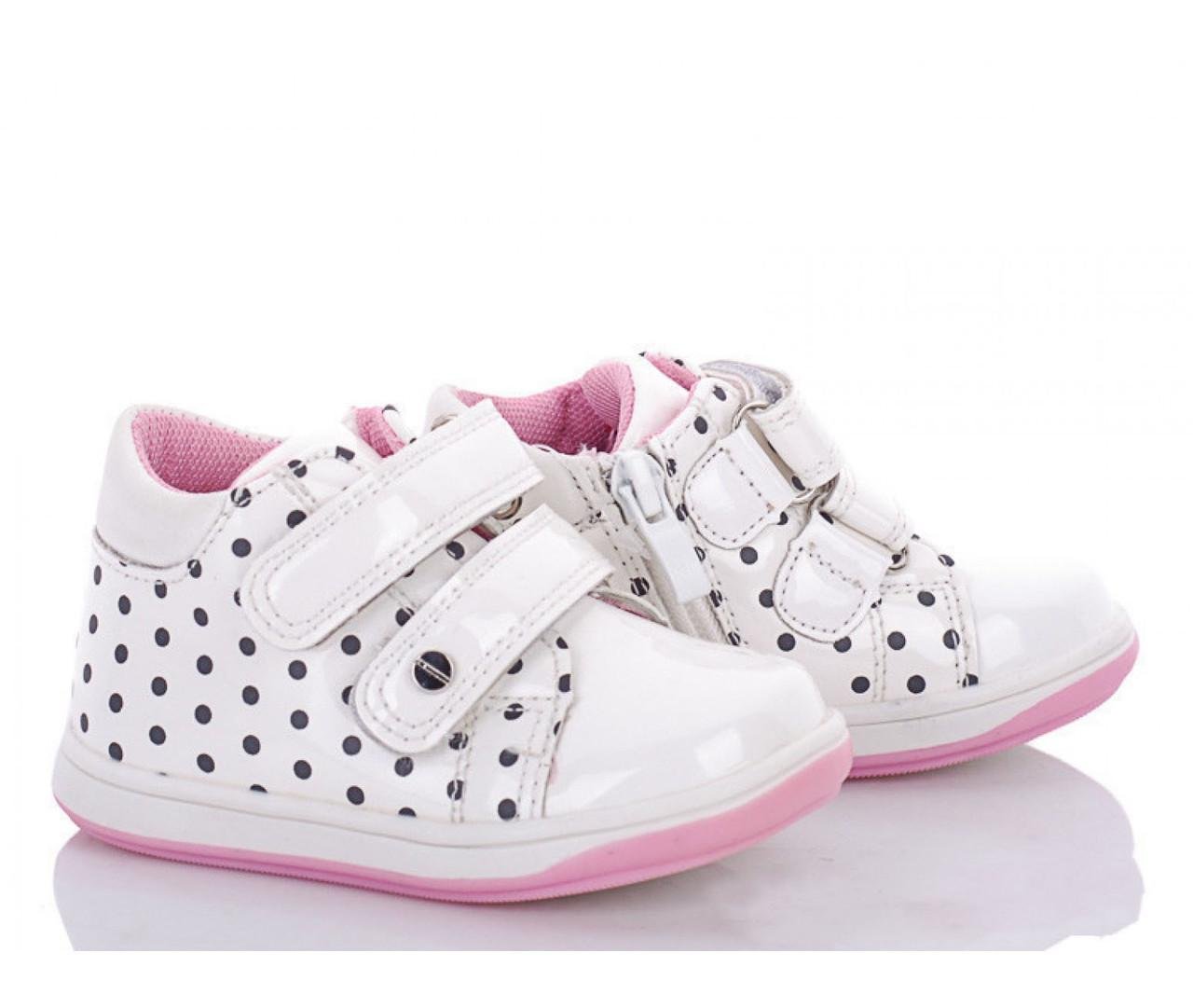 Ботинки демисезонные для девочек С.Луч A7278-5/24 р. 24 Белый