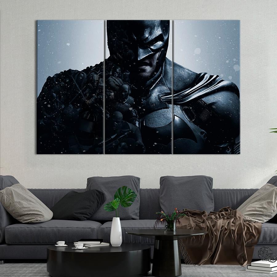 Настенний декор Стильный постер игры Batman: Arkham Origins 78x48 см (A229-3)