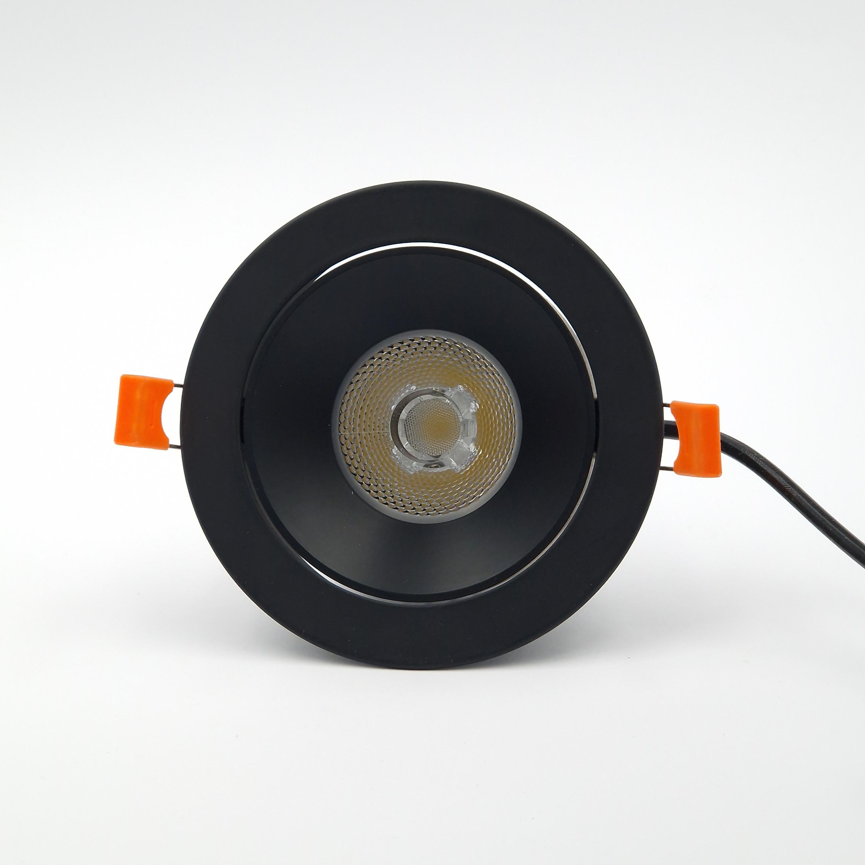 Светильник точечный врезной Light Club 7 Вт 3000 К Белый (LTR-304A-7-3-BK)