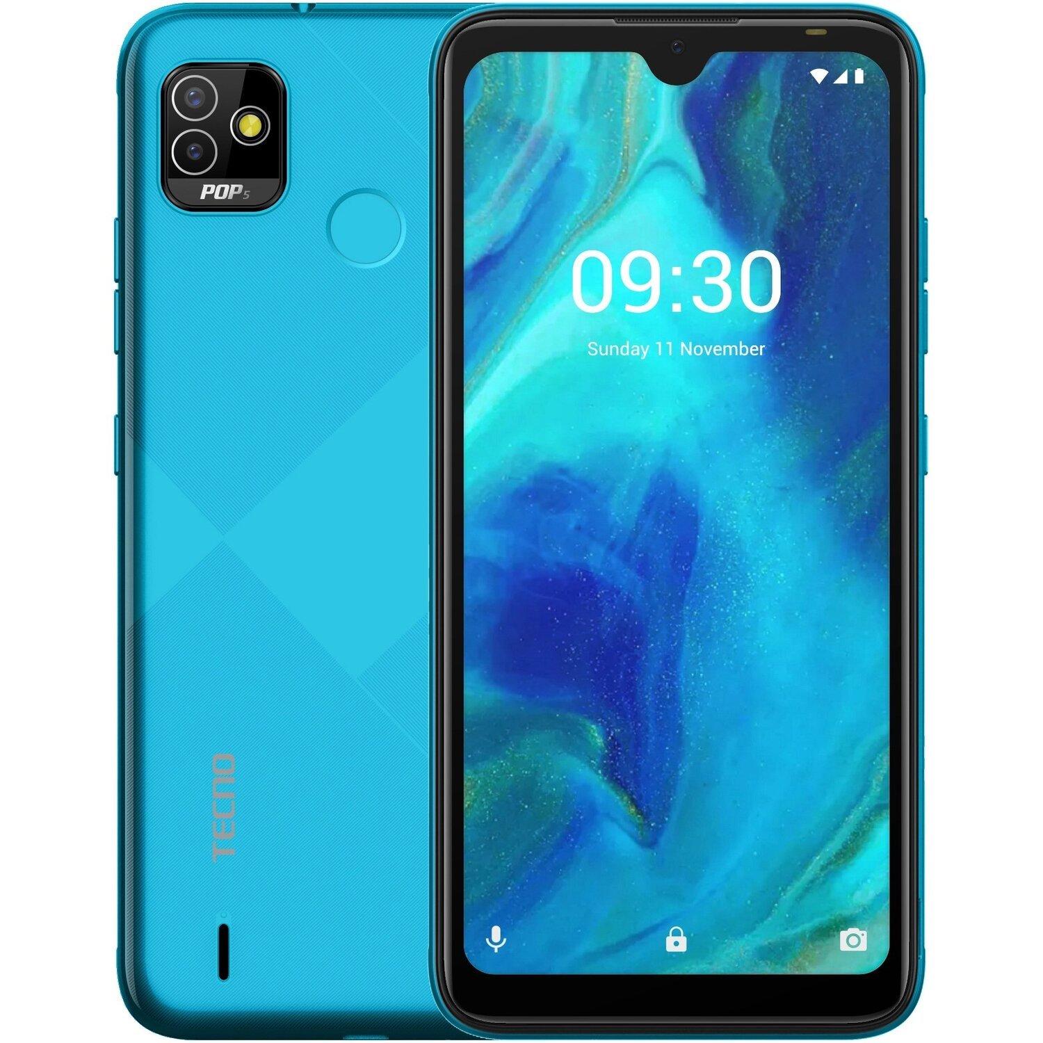 Смартфон Tecno POP 5 BD2d 4895180775093 UA-UCRF 2/32 Gb Ice Blue (81825)