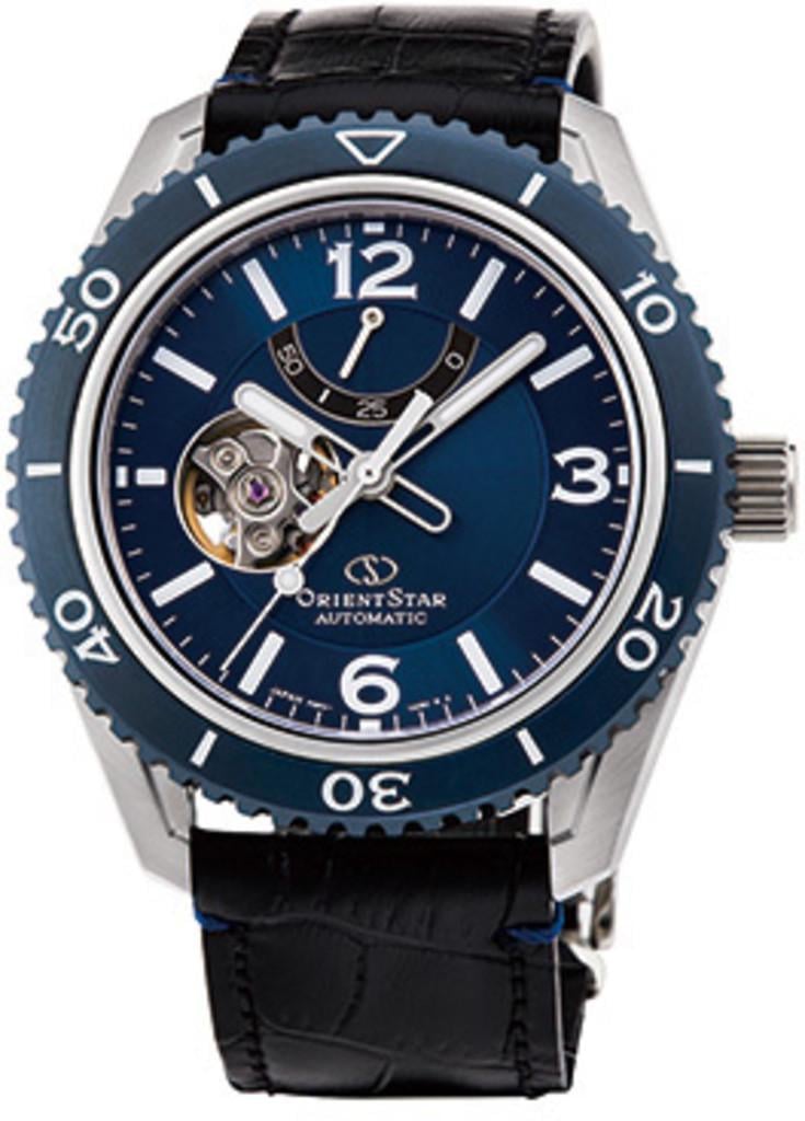 Наручний годинник чоловічий Orient Star RE-AT0108L00B з сталевим корпусом/сапфіровим склом WR 200 м Синій (3124939552)