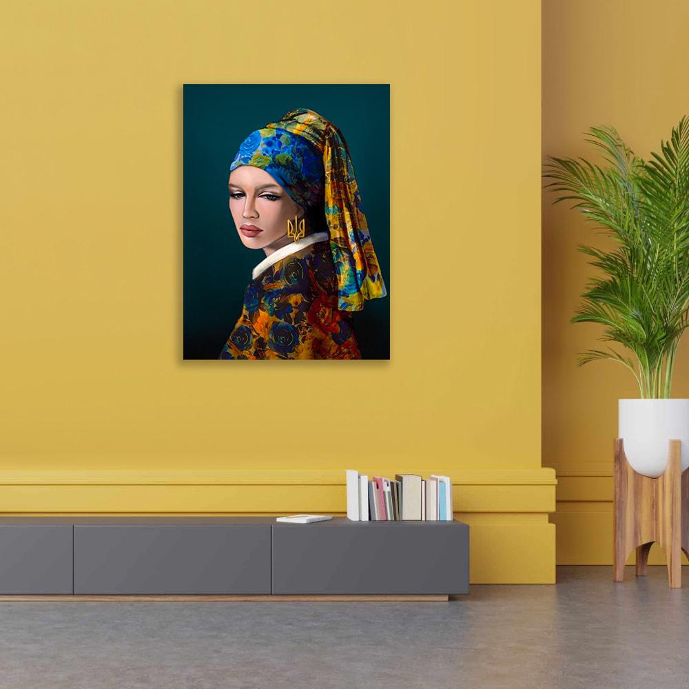 Алмазна мозаїка повна викладка SHLab SH-17757 Дівчина з гербом України 30x40 см (17757) - фото 3 Алмазна мозаїка повна викладка SHLab SH-17757 Дівчина з гербом України 30x40 см (17757) - фото 3