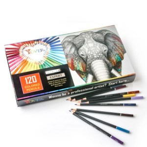 Набор цветных карандашей Yover Expert 120 шт. (RNG-20202) - фото 5 Набор цветных карандашей Yover Expert 120 шт. (RNG-20202) - фото 5