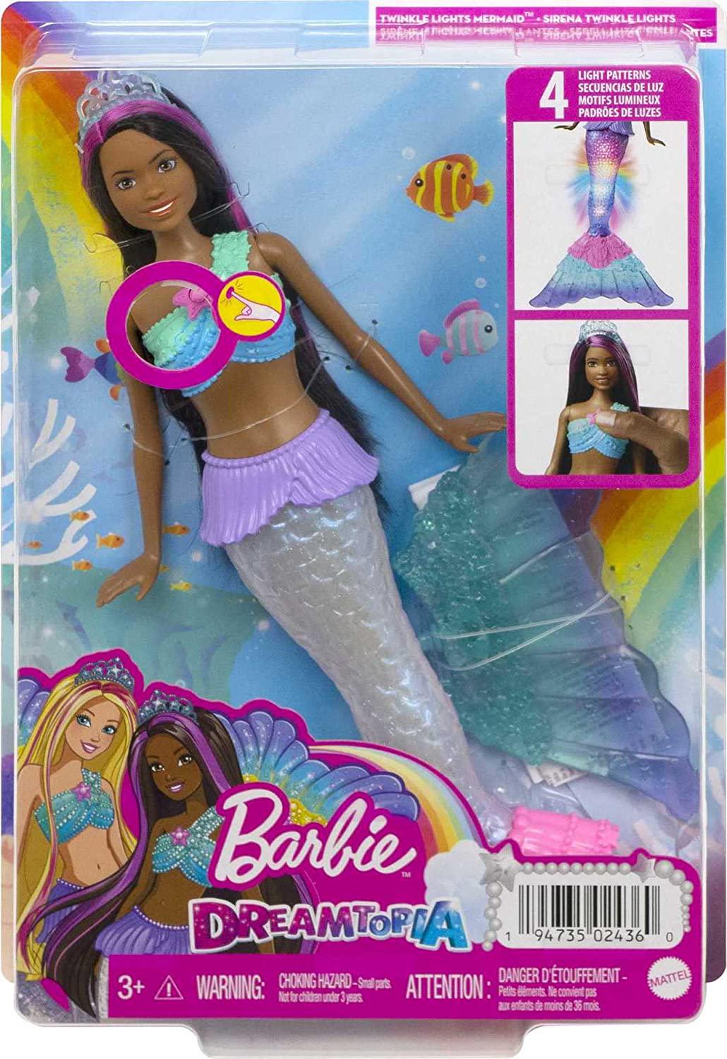 Лялька Barbie Русалочка зі світловими ефектами Barbie Mermaid (HDJ37) - фото 3