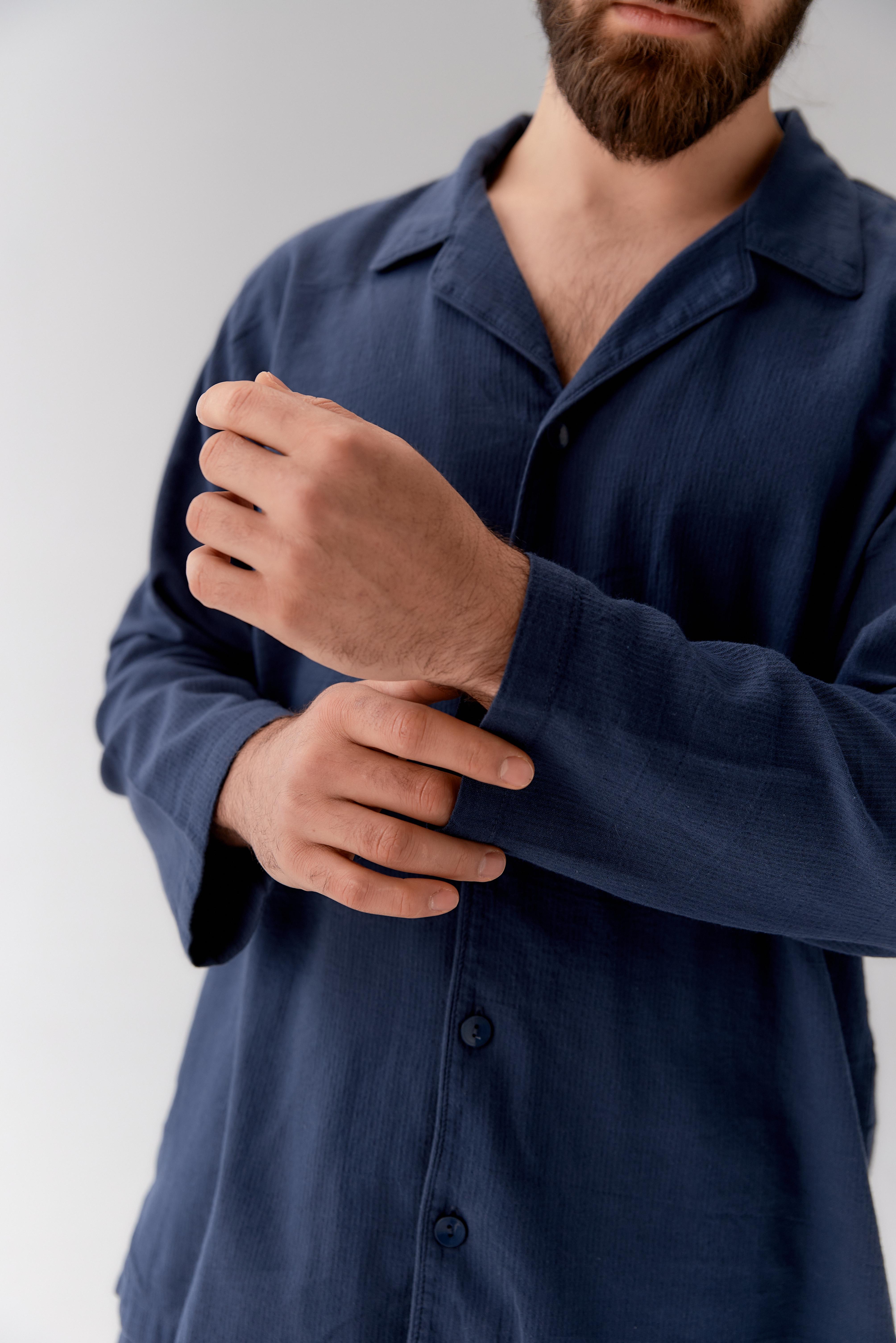 Пижама мужская Lotus Home Porta XL Синий (26843078) - фото 12 Пижама мужская Lotus Home Porta XL Синий (26843078) - фото 12