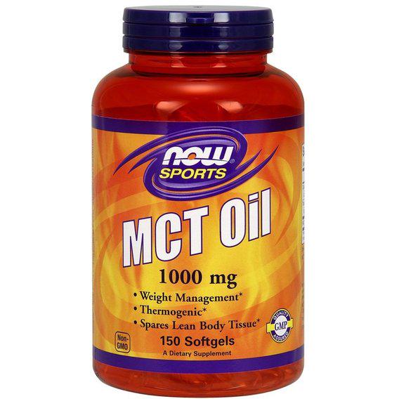 Экстракт для похудения NOW Foods MCT OIL 1000 мг 150 Softgels