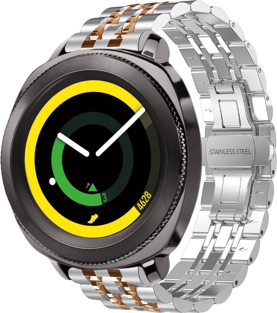 Браслет металевий Spinye Line для Gear Sport Silver Rose (29028-68)