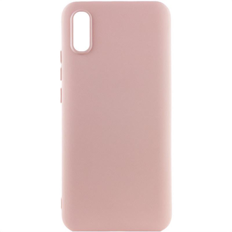 Противоударный чехол Silicone Cover Lakshmi Full Camera (AA) для Xiaomi Redmi 9A Pink Sand