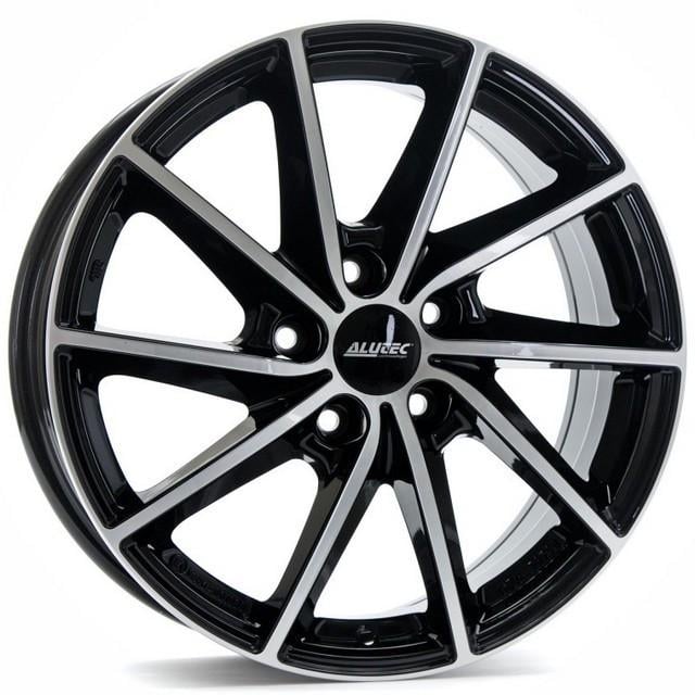 Литые диски Alutec Singa 6x16 4x108 ET23 DIA65,1 Diamond black front polished