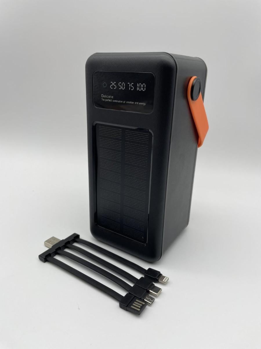 Повербанк Solar на солнечной батареи 50000 mAh c USB зарядкой (9585354)