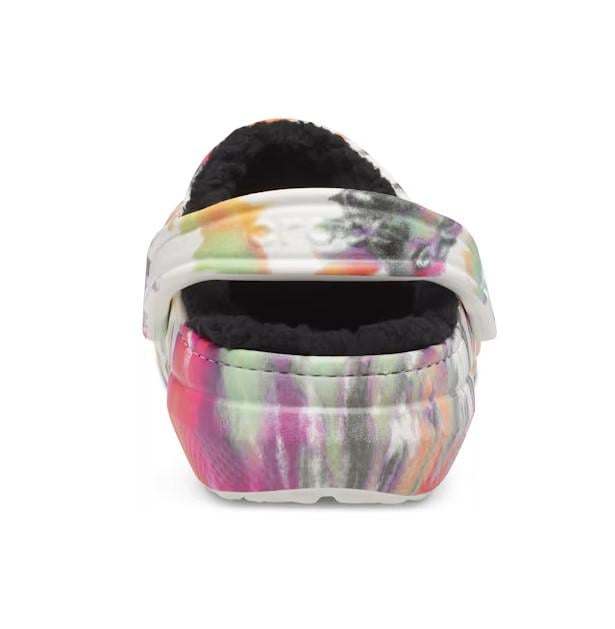 Сабо Crocs Classic Tie Dye Lined р. W9/EUR 39-40 Black/Multi (10809620) - фото 6