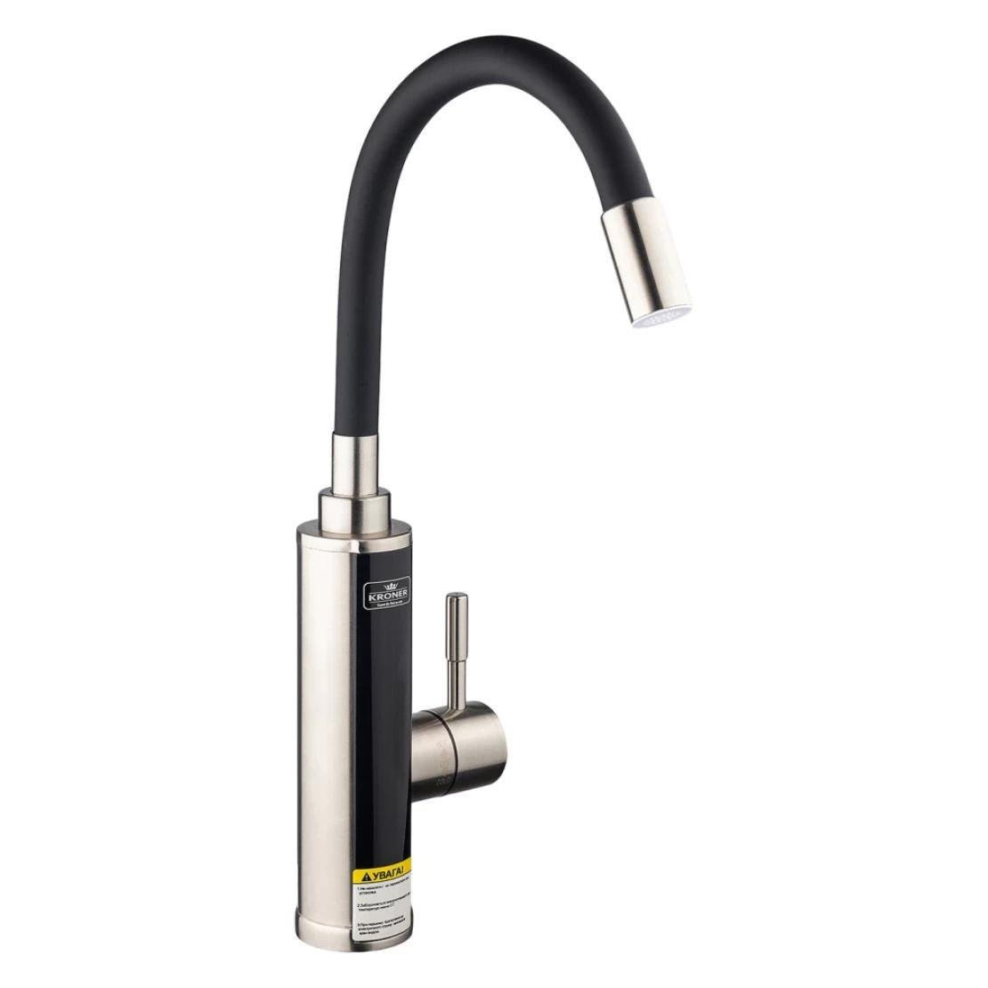 Проточный водонагреватель с дисплеем Kroner KRP Volt ESG087RSS (SVR-CV023251)