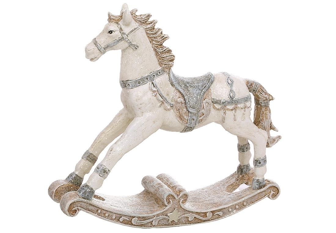 Декоративна фігурка BonaDi Конячка гойдалка 14,5 см (K07-879)