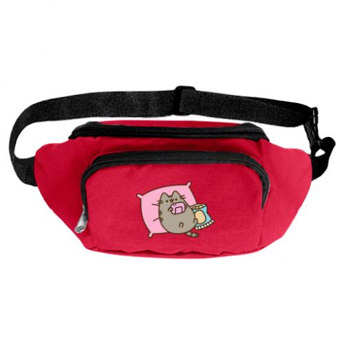 Поясная сумка-бананка Pusheen Chilling Красный (14321883-3-186707) Поясная сумка-бананка Pusheen Chilling Красный (14321883-3-186707)