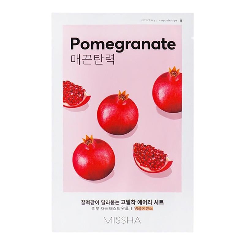 Маска тканевая MISSHA Airy Fit Sheet Pomegranate с экстрактом граната 1 шт. (2831917425)