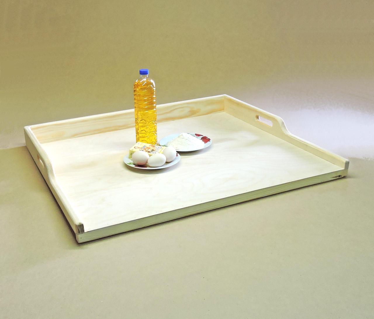 Дошка для тіста з дерева Грація велика 70х83 см (ДСТ-70830400) - фото 3 Дошка для тіста з дерева Грація велика 70х83 см (ДСТ-70830400) - фото 3