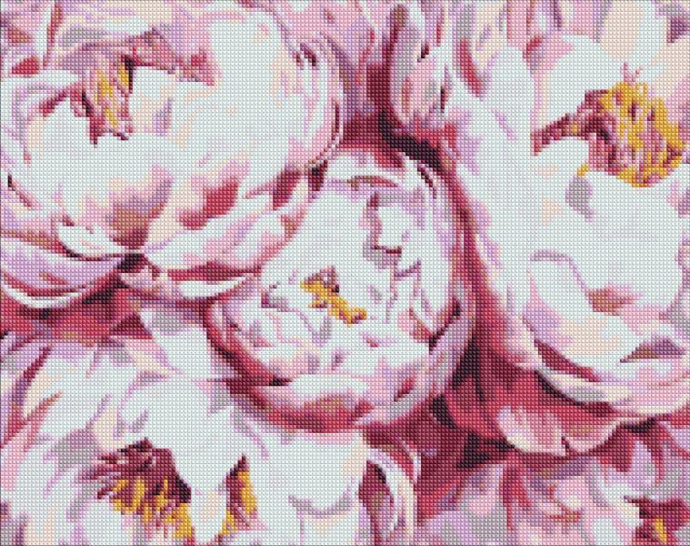 Алмазная мозаика Королевские пионы