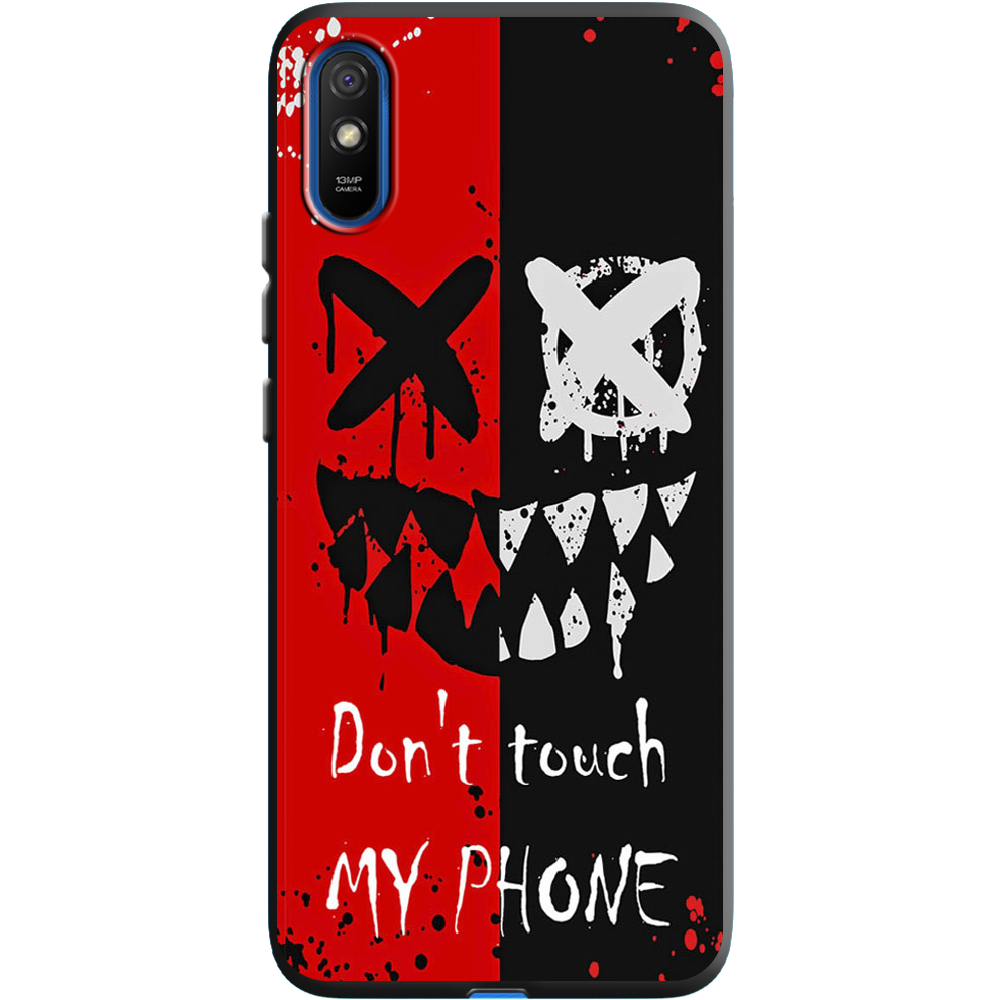 Чохол BoxFace Xiaomi Redmi 9A Bad Smile Чорний силікон (40304-up2468-40509)