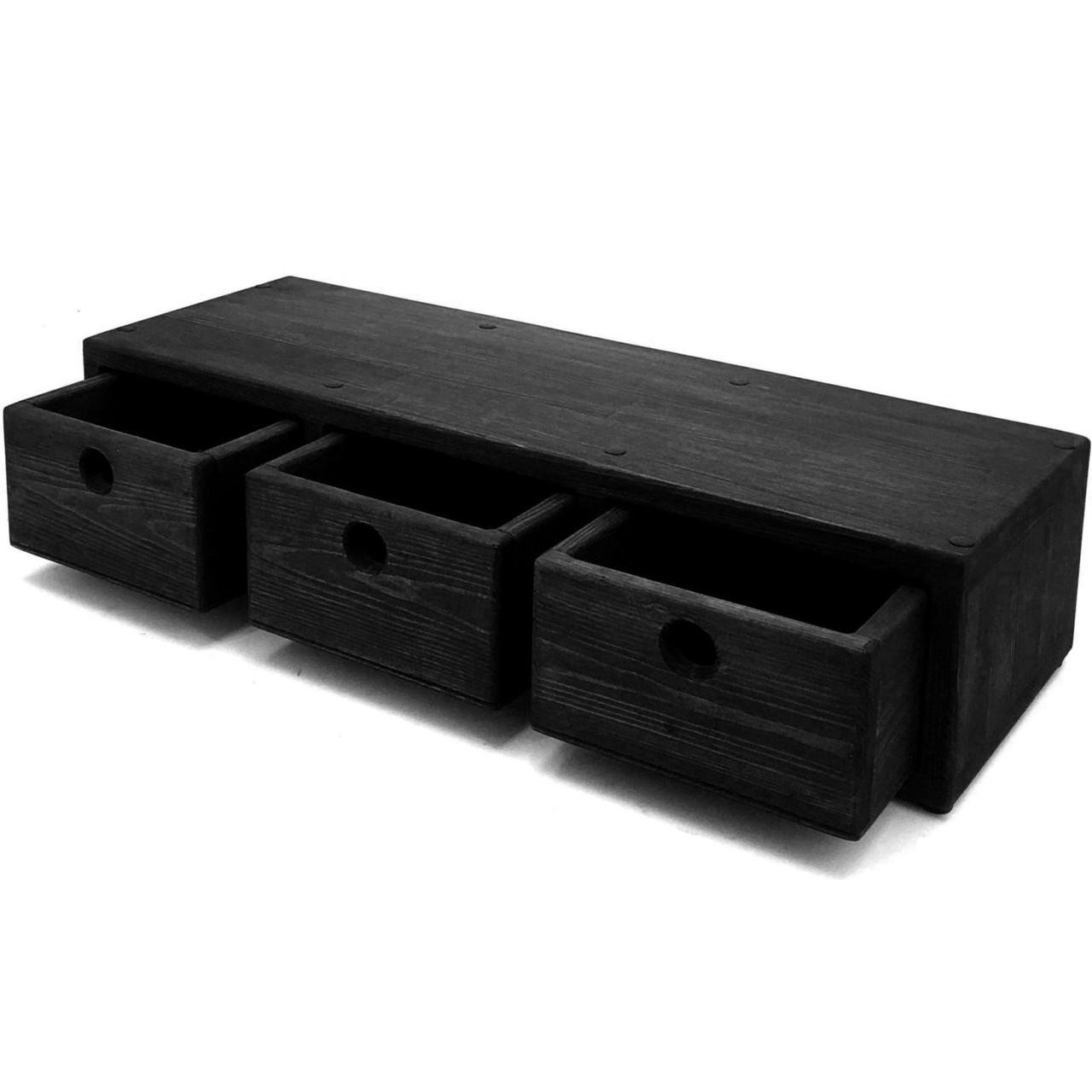 Мини-комод из дерева Корифия Венге (МНК-009512)