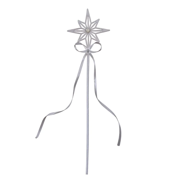 Волшебная палочка феи декоративная 43 см Белый (146501)