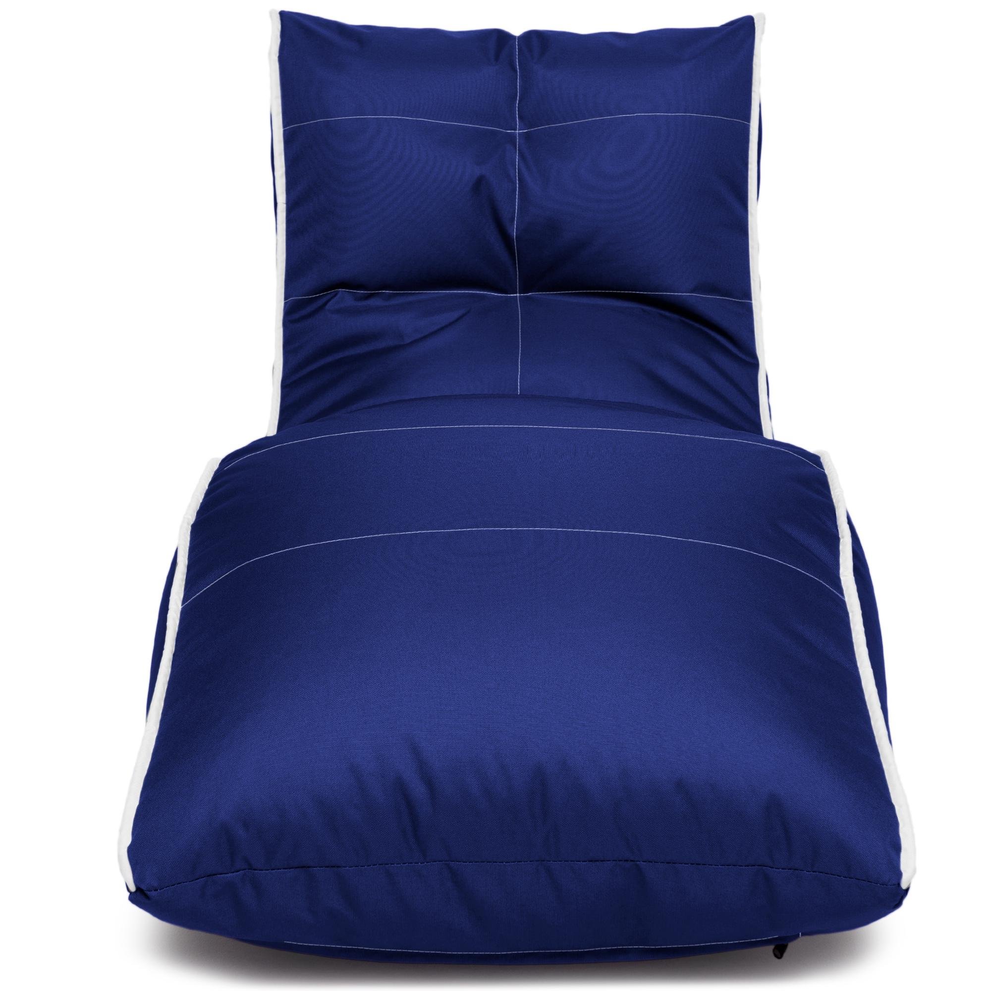 Крісло-мішок iQmebel Лежак 80х125 см оксфорд Синій - фото 1 Крісло-мішок iQmebel Лежак 80х125 см оксфорд Синій - фото 1