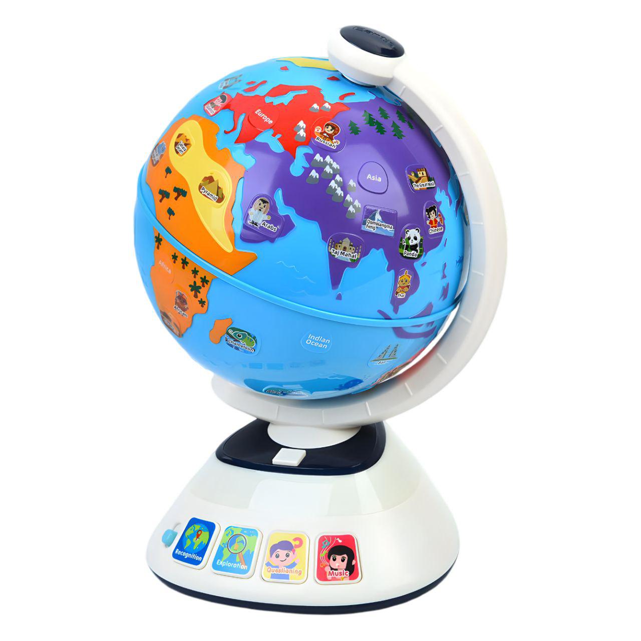 Інтерактивний навчальний глобус зі світлом і звуком 30 см Інтерактивний навчальний глобус зі світлом і звуком 30 см