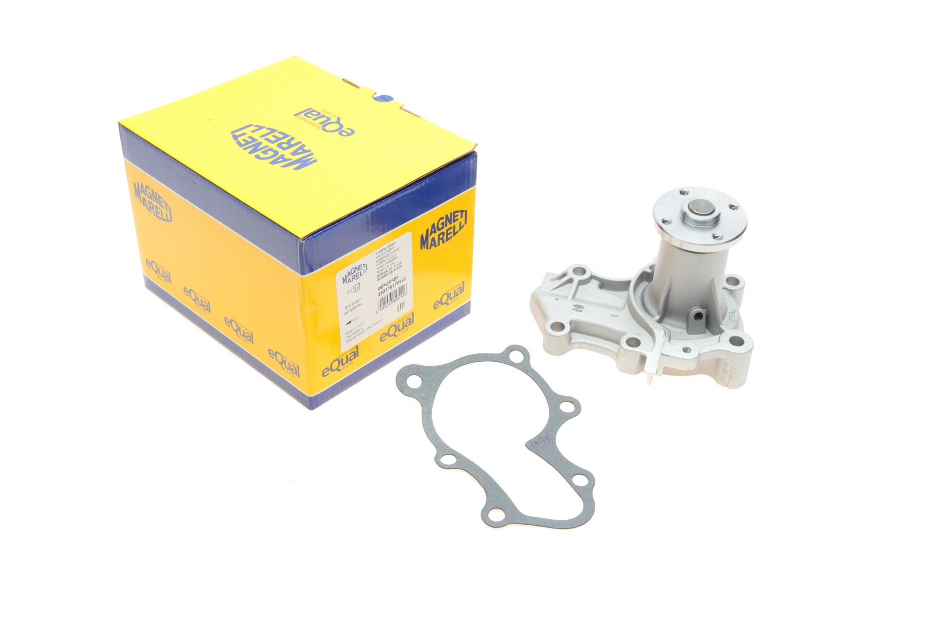 Насос воды MAGNETI MARELLI Mitsubishi Colt 1.3/1.5/1.6 96-04/Lancer 1.3/1.6 03-13/Space Star 1.3/1.6 16V 98-04 WPQ0589 35231617058825