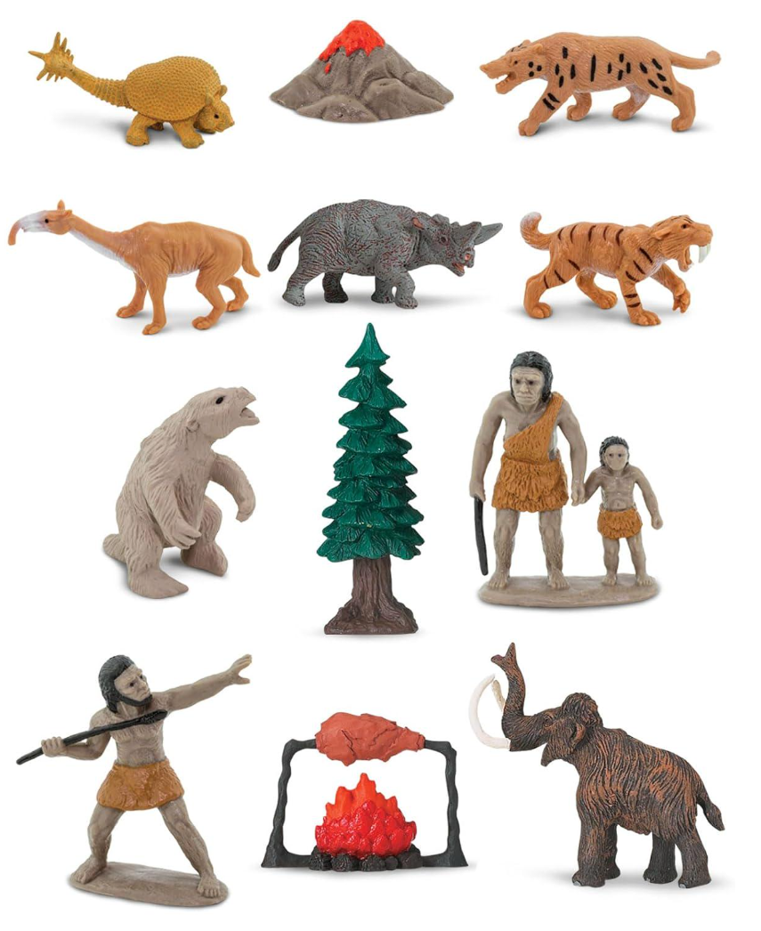 Набор фигурок Safari Ltd Доисторический мир в тубусе (23360375)
