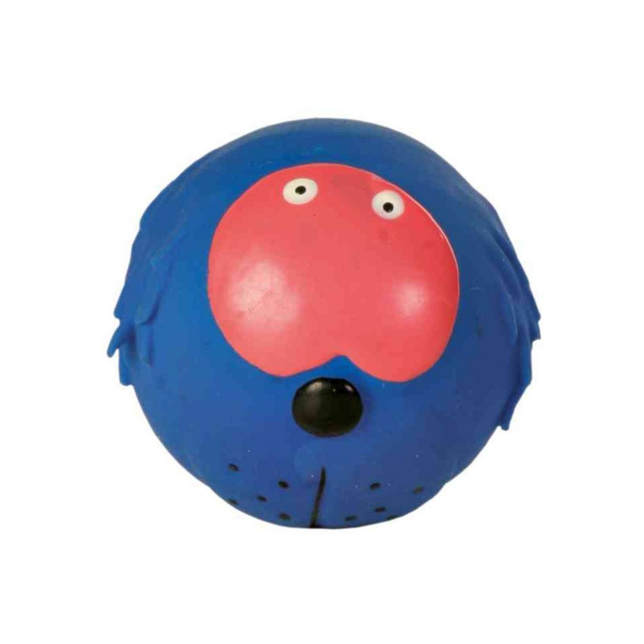 Игрушка для собак Trixie Faces Лицо животного латекс 6 см Синий (4011905035048_3)