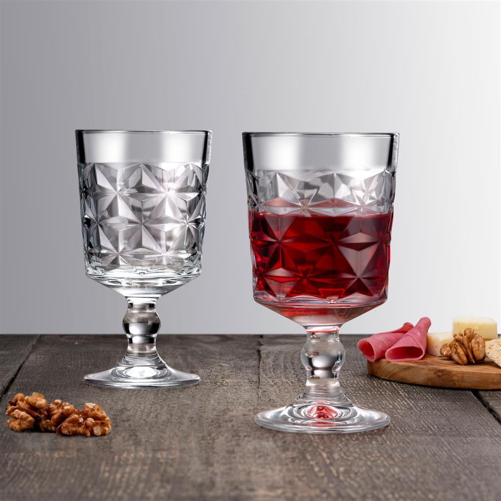 Набір келихів для вина Pasabahce Estrella 440459-4 330 мл 4 шт. (119566) - фото 2 Набір келихів для вина Pasabahce Estrella 440459-4 330 мл 4 шт. (119566) - фото 2