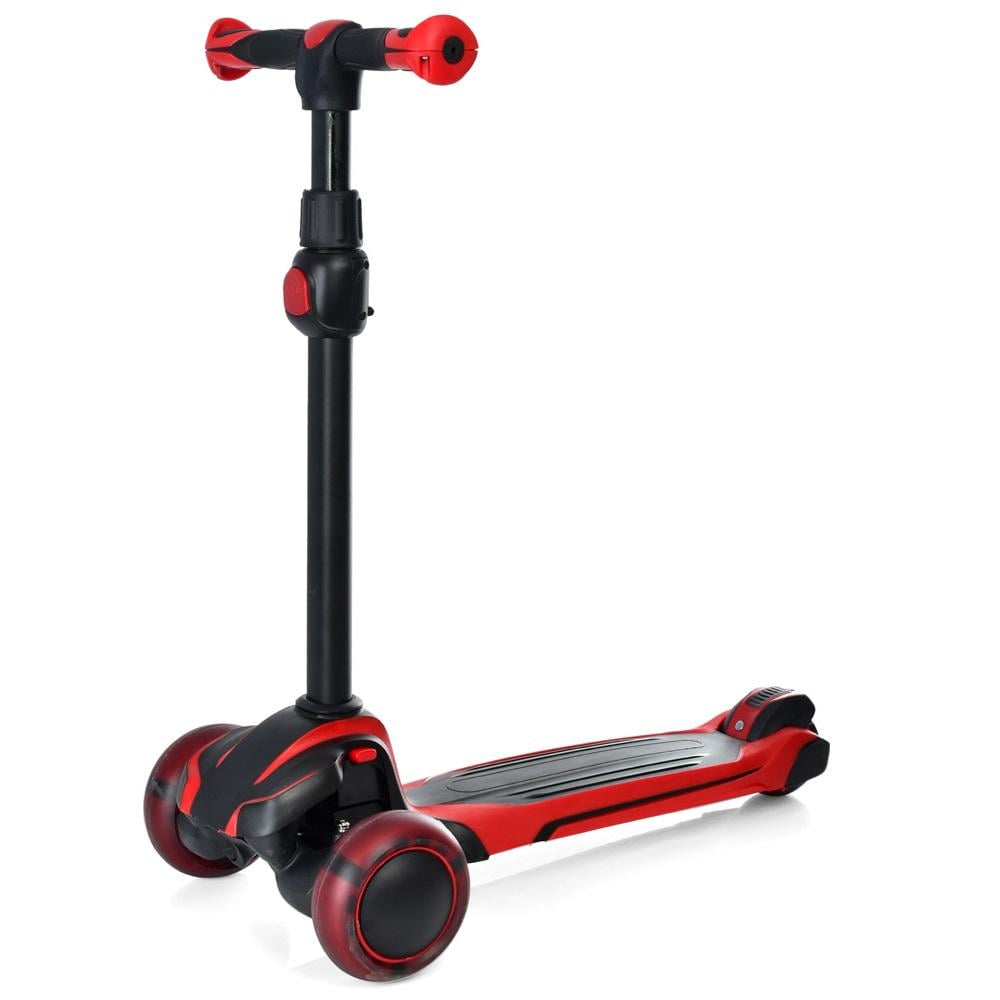 Самокат X1-BR Черный/Красный